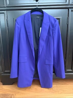 NWT! Women’s Purple Single-Breasted Blazer